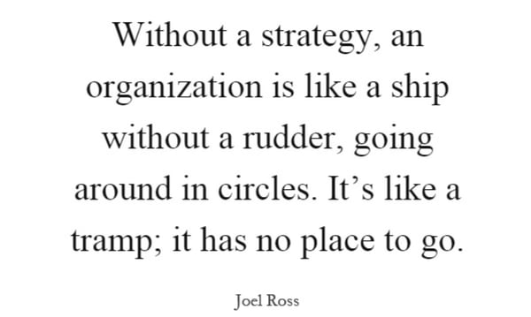 without-strategy-organization-like-ship